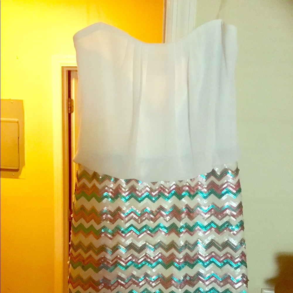 Sequin Hearts Size Medium dress